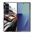 The Beast in Full Throttle Samsung Galaxy Z Fold 7 Case