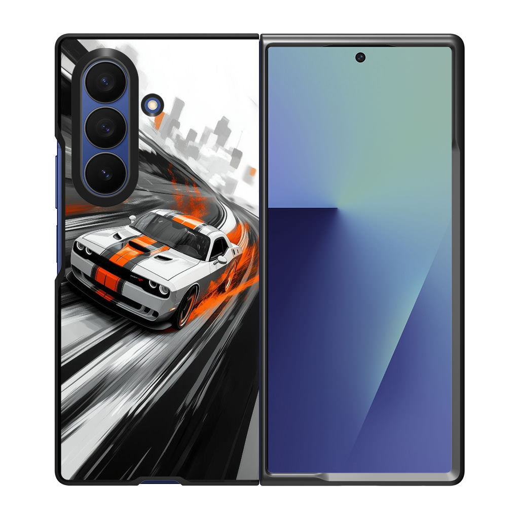 The Beast in Full Throttle Samsung Galaxy Z Fold 7 Case