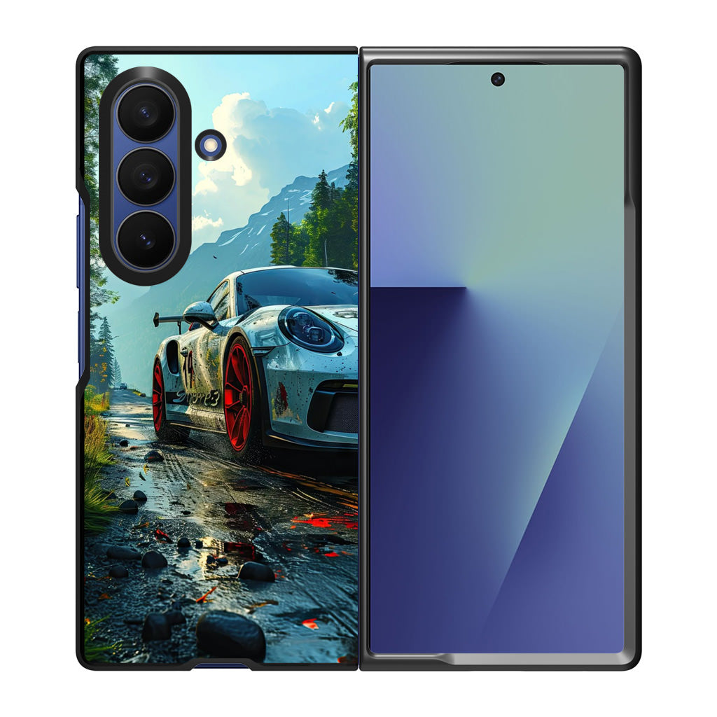 Turbo Through the Wilderness Samsung Galaxy Z Fold 7 Case