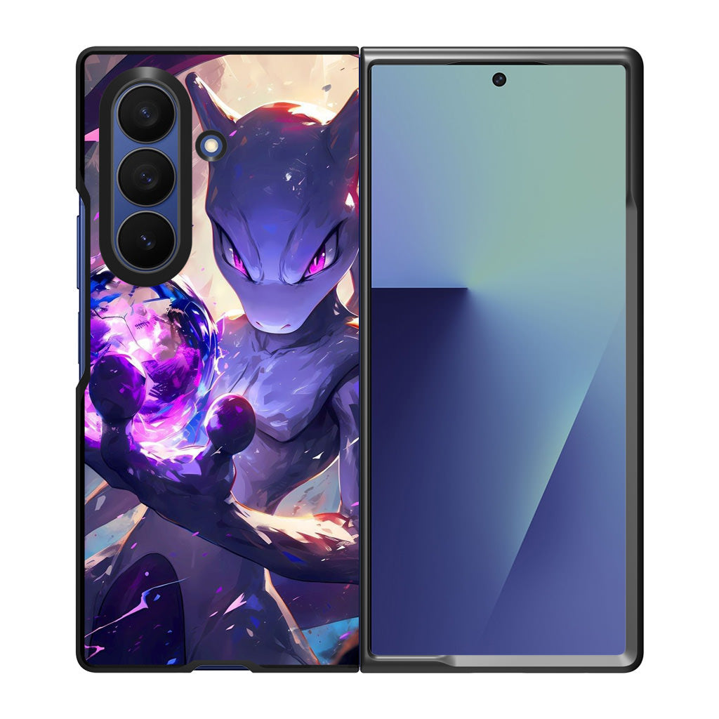 Unexpected Mewtwo Samsung Galaxy Z Fold 7 Case