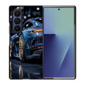 Velvet Thunder Elegance on Wheels Samsung Galaxy Z Fold 7 Case