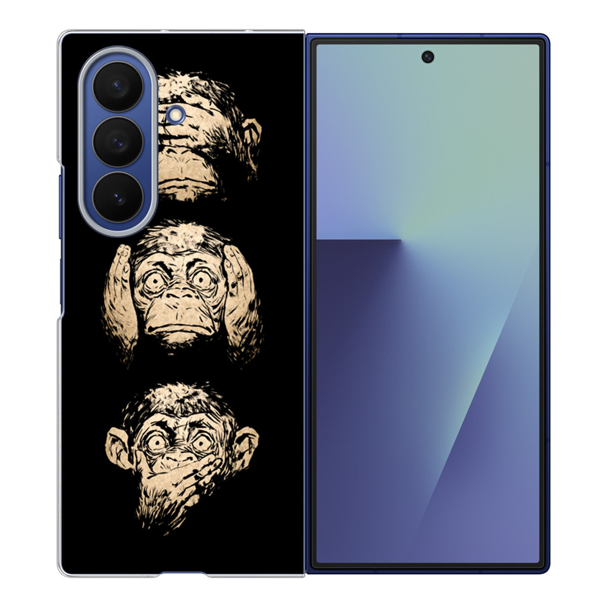 3 Wise Monkey Samsung Galaxy Z Fold 7 Case