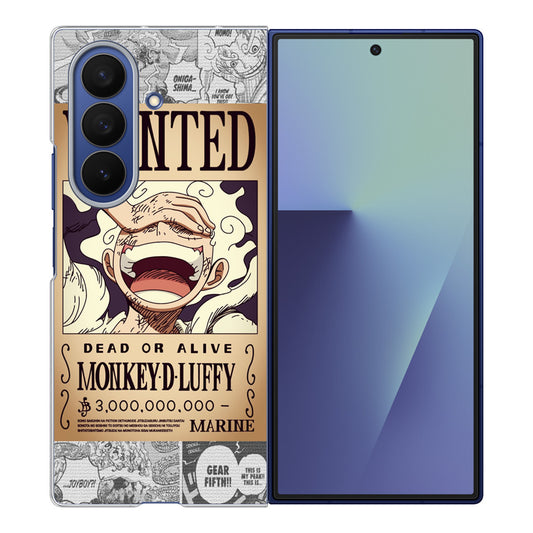 Gear 5 Wanted Poster Samsung Galaxy Z Fold 7 Case
