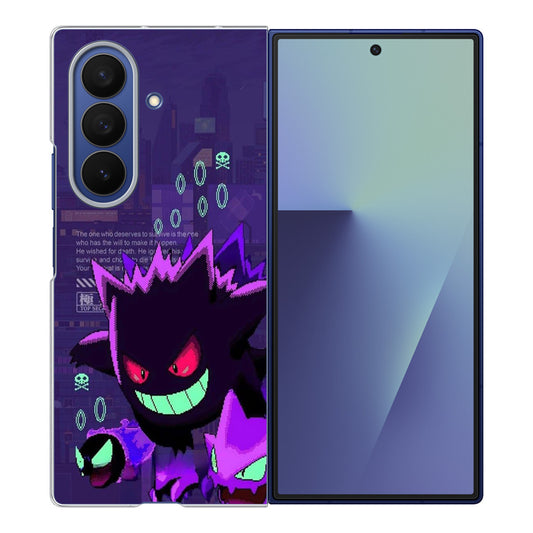 Gengar Pixel Art Samsung Galaxy Z Fold 7 Case