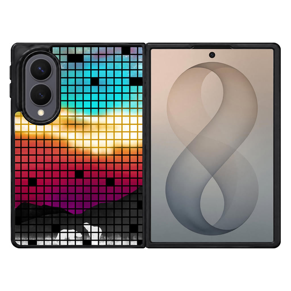 Enjoy The Aurora Samsung Galaxy Z Fold 8 Case