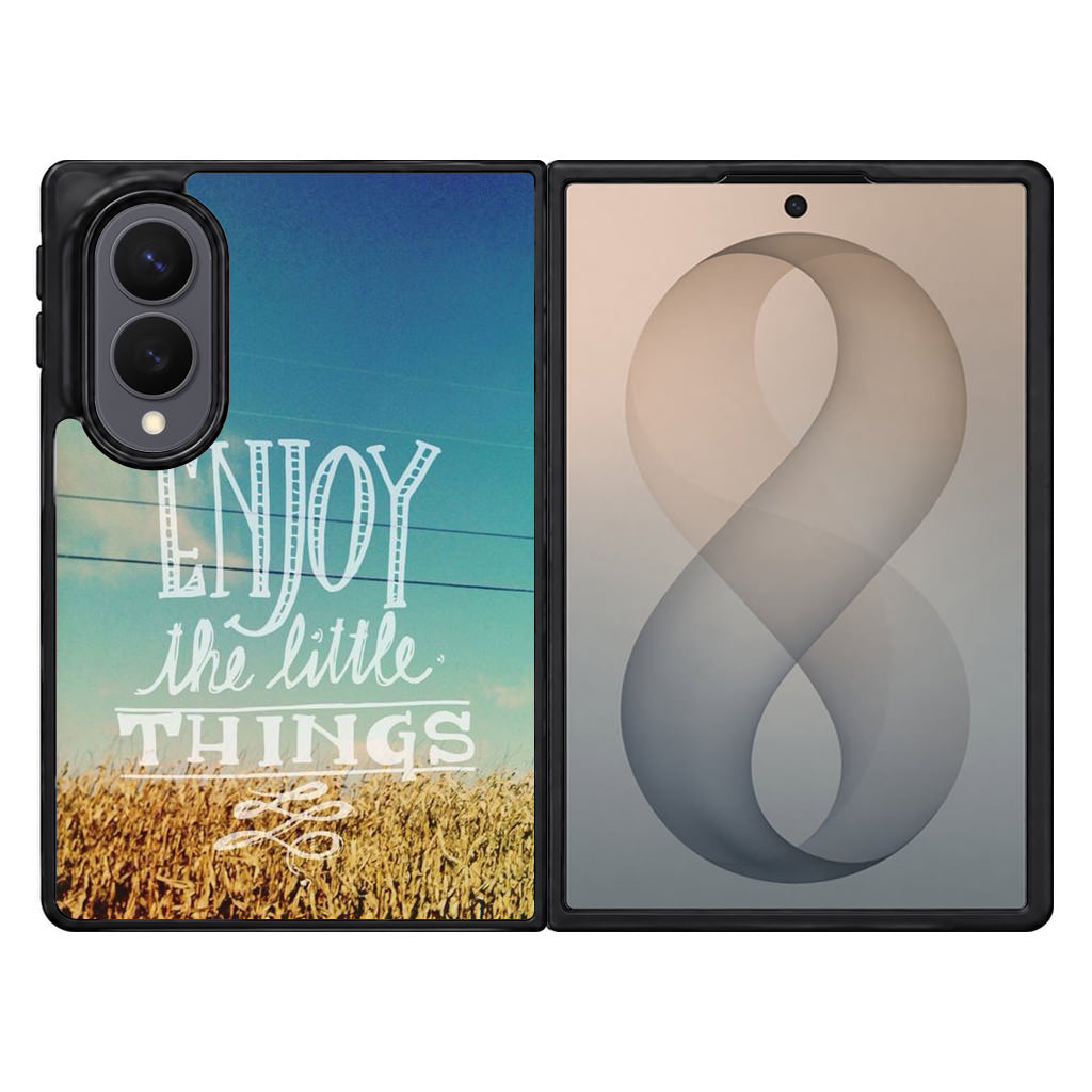 Enjoy The Little Things Samsung Galaxy Z Fold 8 Case