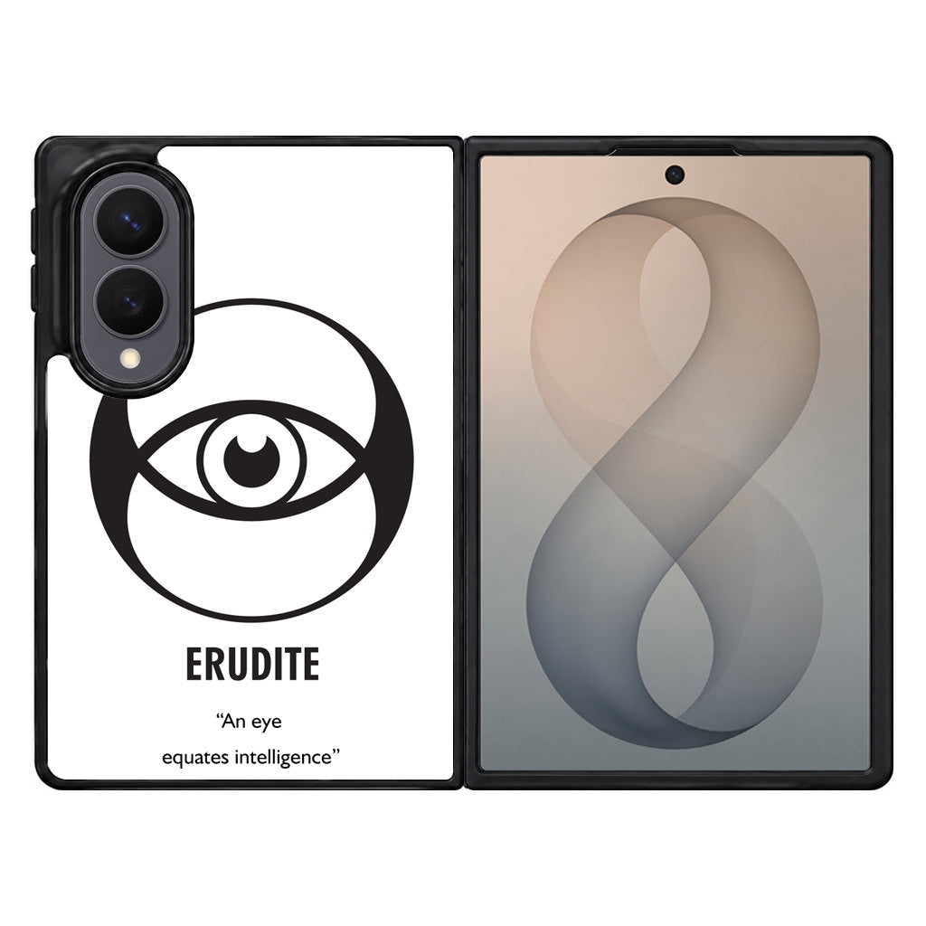 Erudite Divergent Faction Samsung Galaxy Z Fold 8 Case