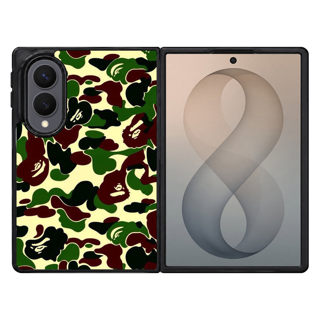Forest Army Camo Samsung Galaxy Z Fold 8 Case