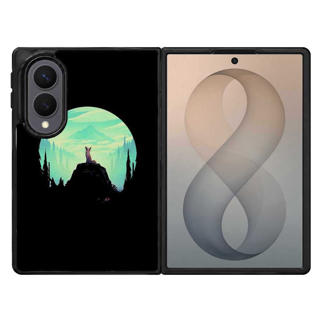 Fox on the Rock Samsung Galaxy Z Fold 8 Case