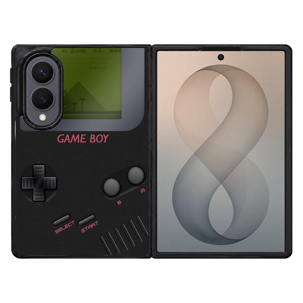 Game Boy Black Model Samsung Galaxy Z Fold 8 Case