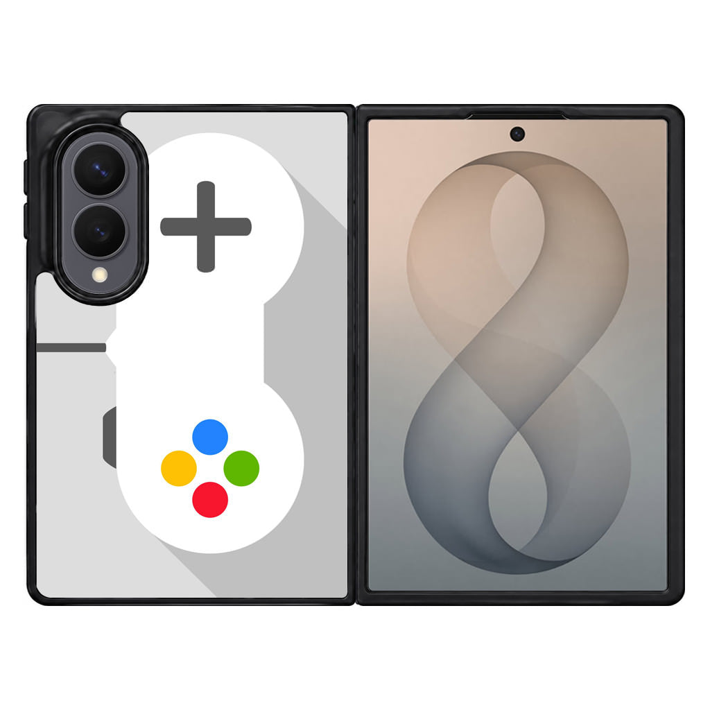 Game Console Minimalist Samsung Galaxy Z Fold 8 Case