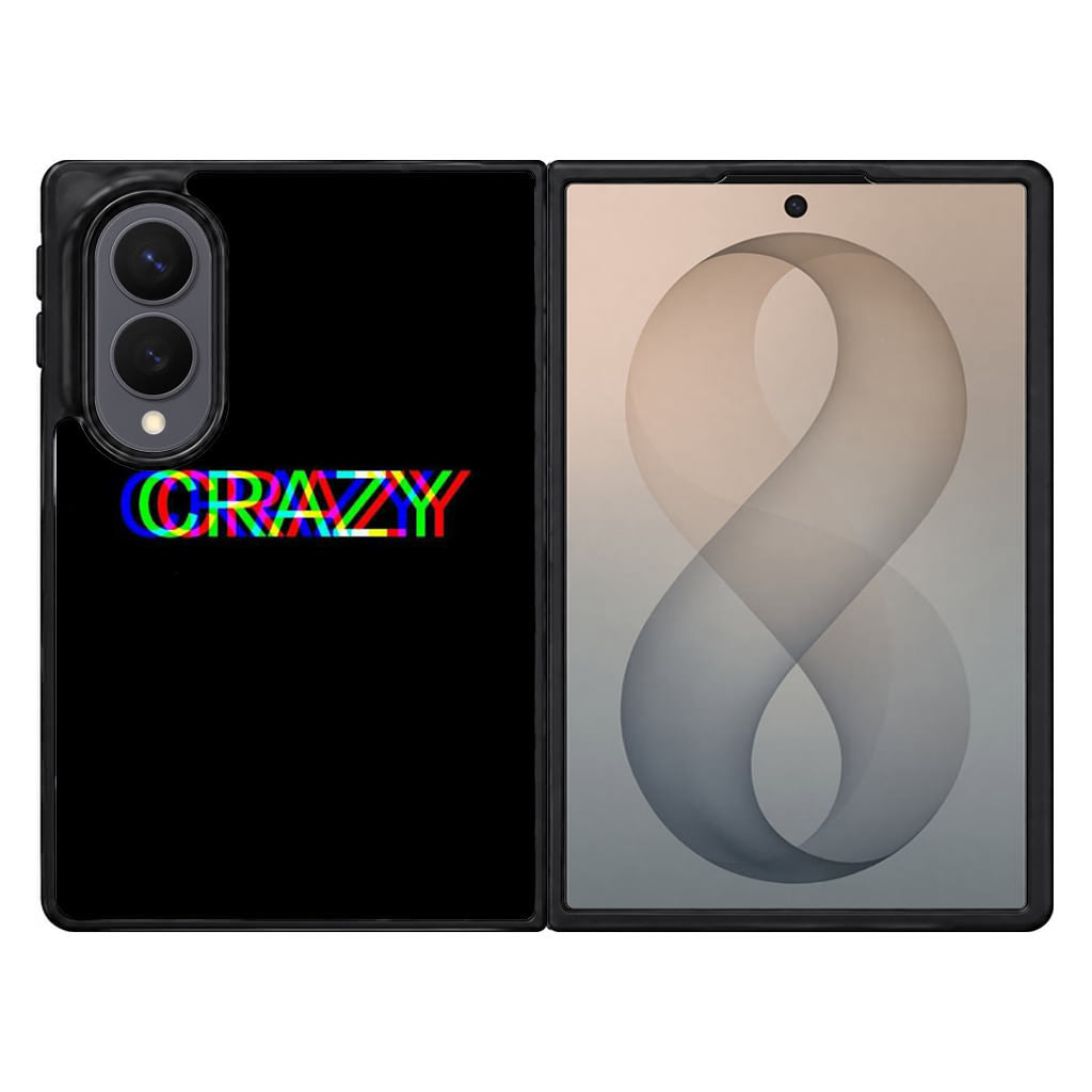 Glitch Crazy Samsung Galaxy Z Fold 8 Case