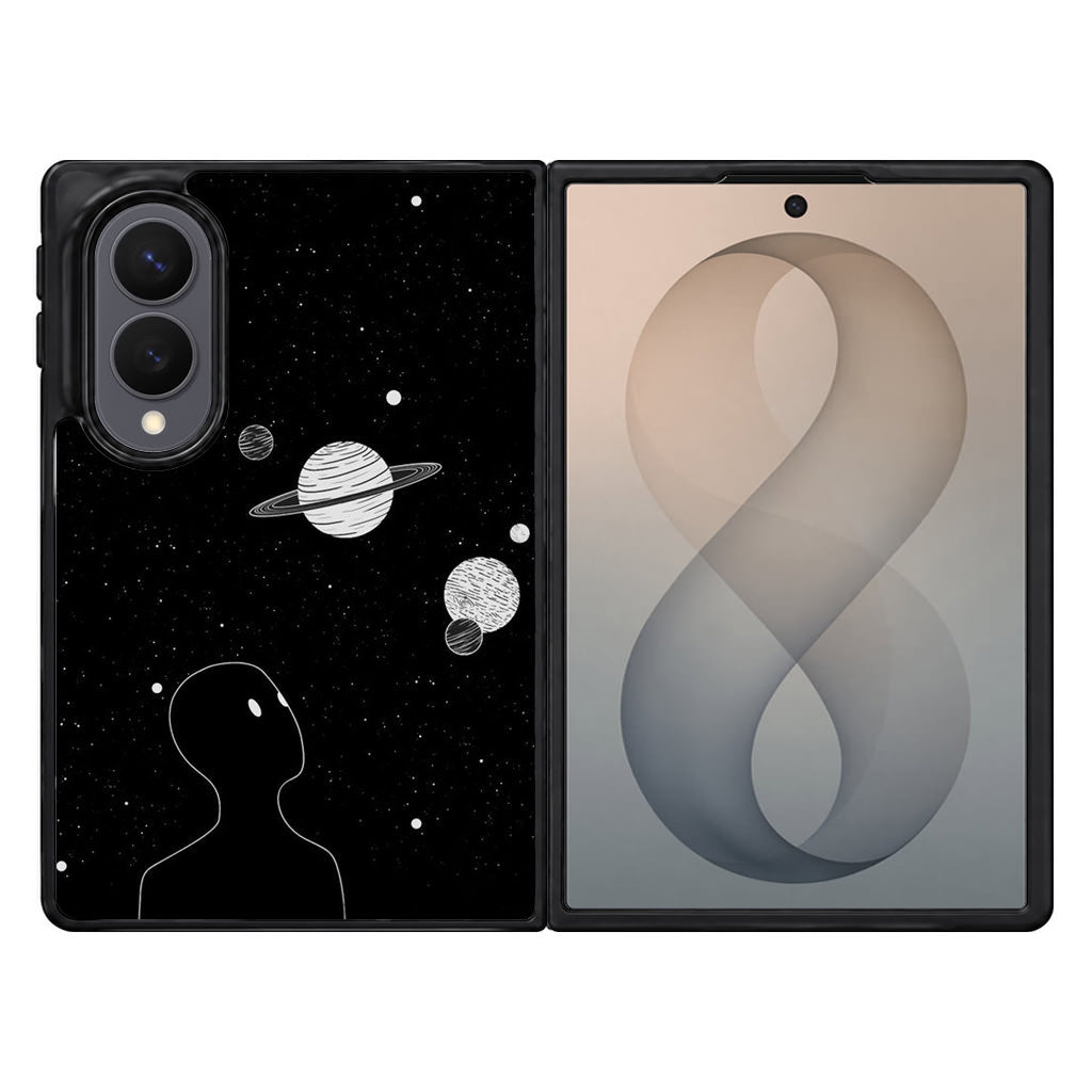Hello Saturn Samsung Galaxy Z Fold 8 Case