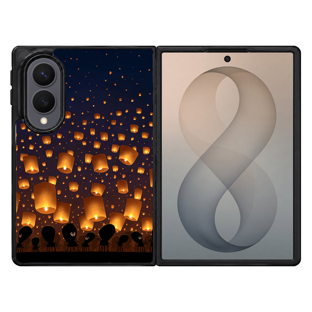 Lanterns Light Samsung Galaxy Z Fold 8 Case