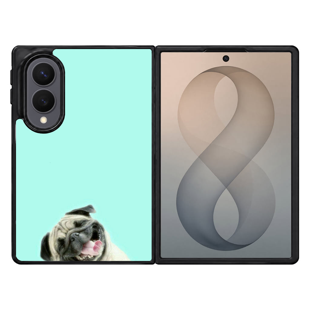 Laughing Pug Samsung Galaxy Z Fold 8 Case