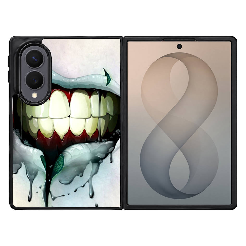 Lips Mouth Teeth Samsung Galaxy Z Fold 8 Case