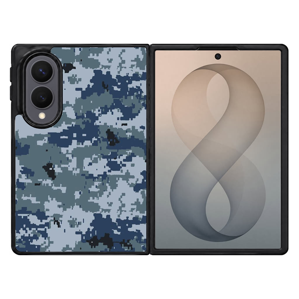 Navy Camo Samsung Galaxy Z Fold 8 Case