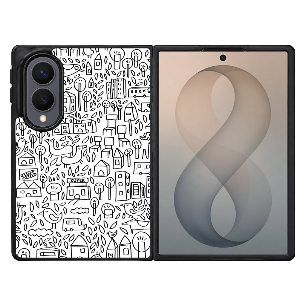 Neighborhood Samsung Galaxy Z Fold 8 Case