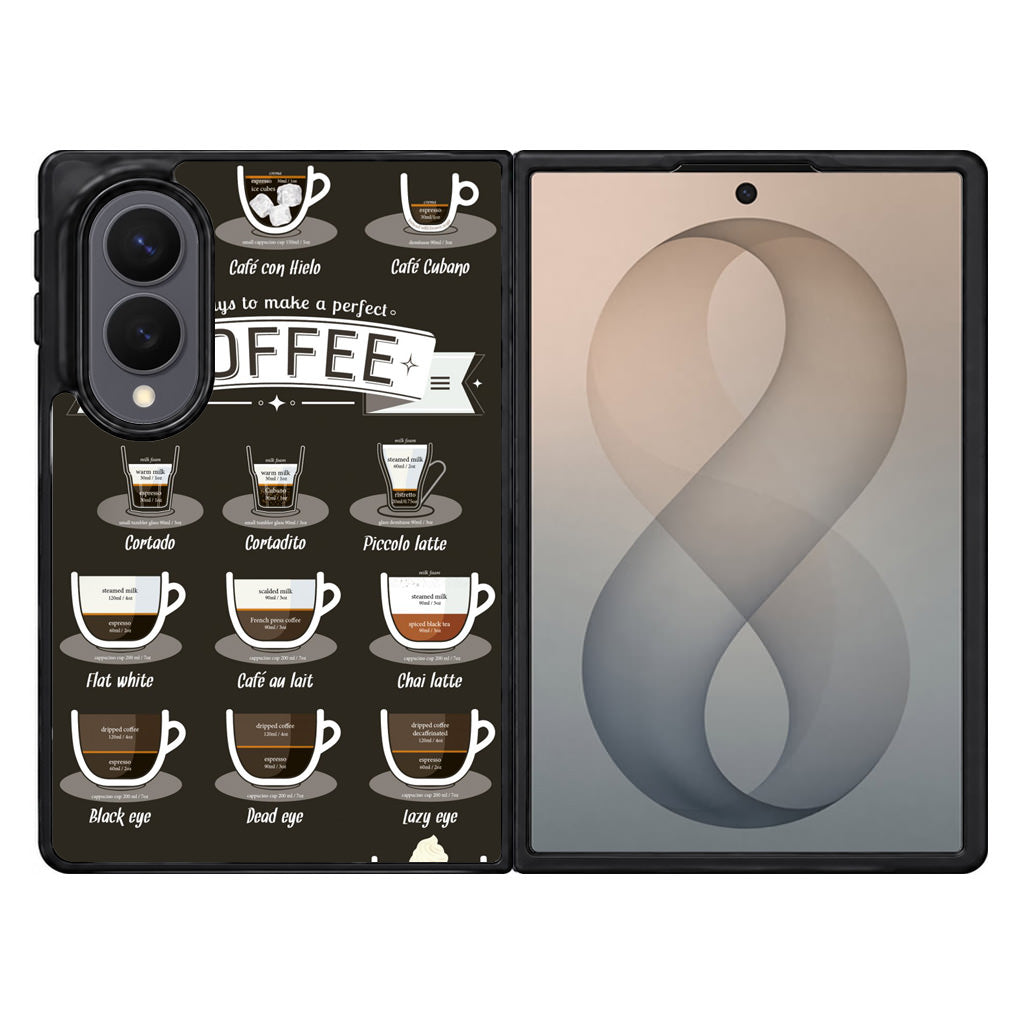 OK, But First Coffee Samsung Galaxy Z Fold 8 Case