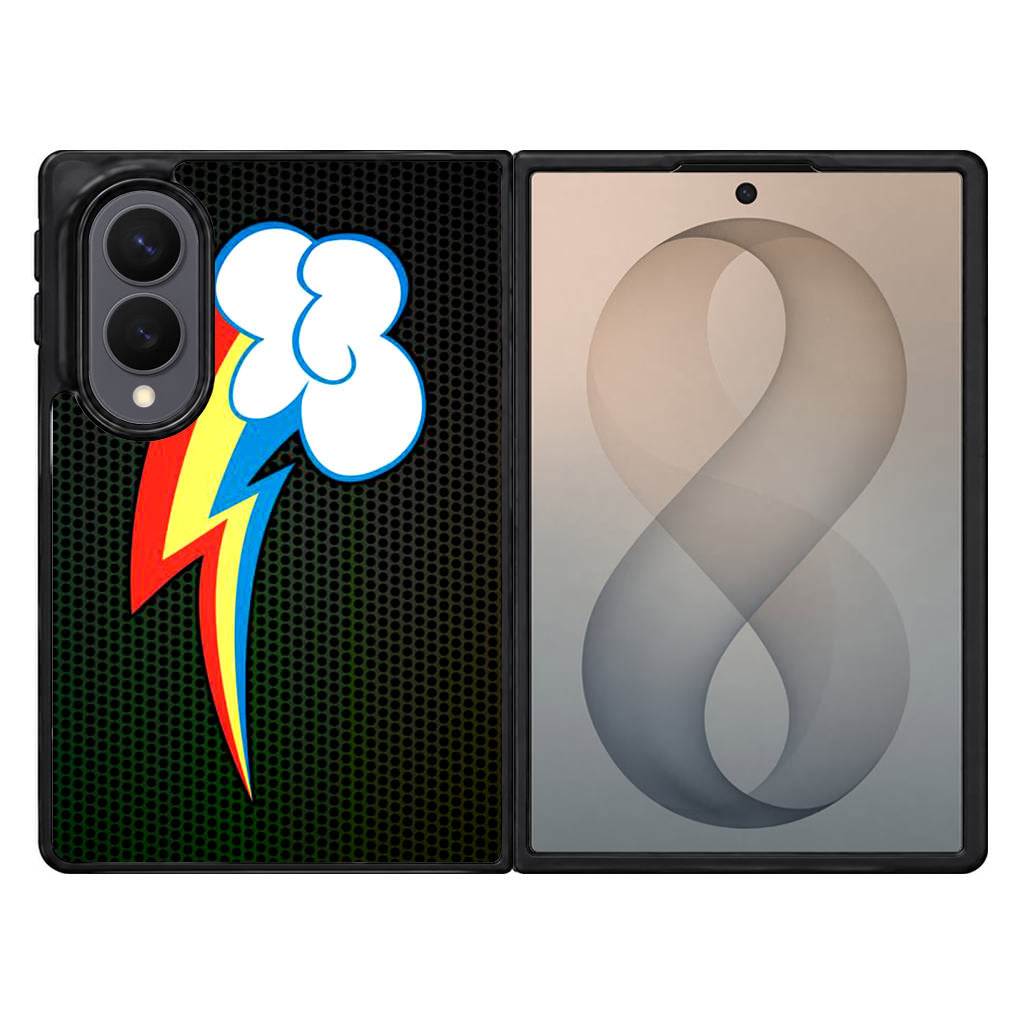 Rainbow Stripe Samsung Galaxy Z Fold 8 Case