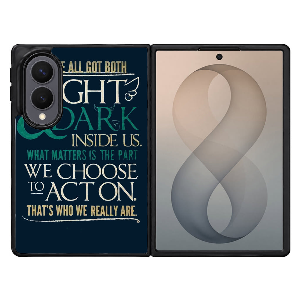 Sirius Black Quotes Samsung Galaxy Z Fold 8 Case