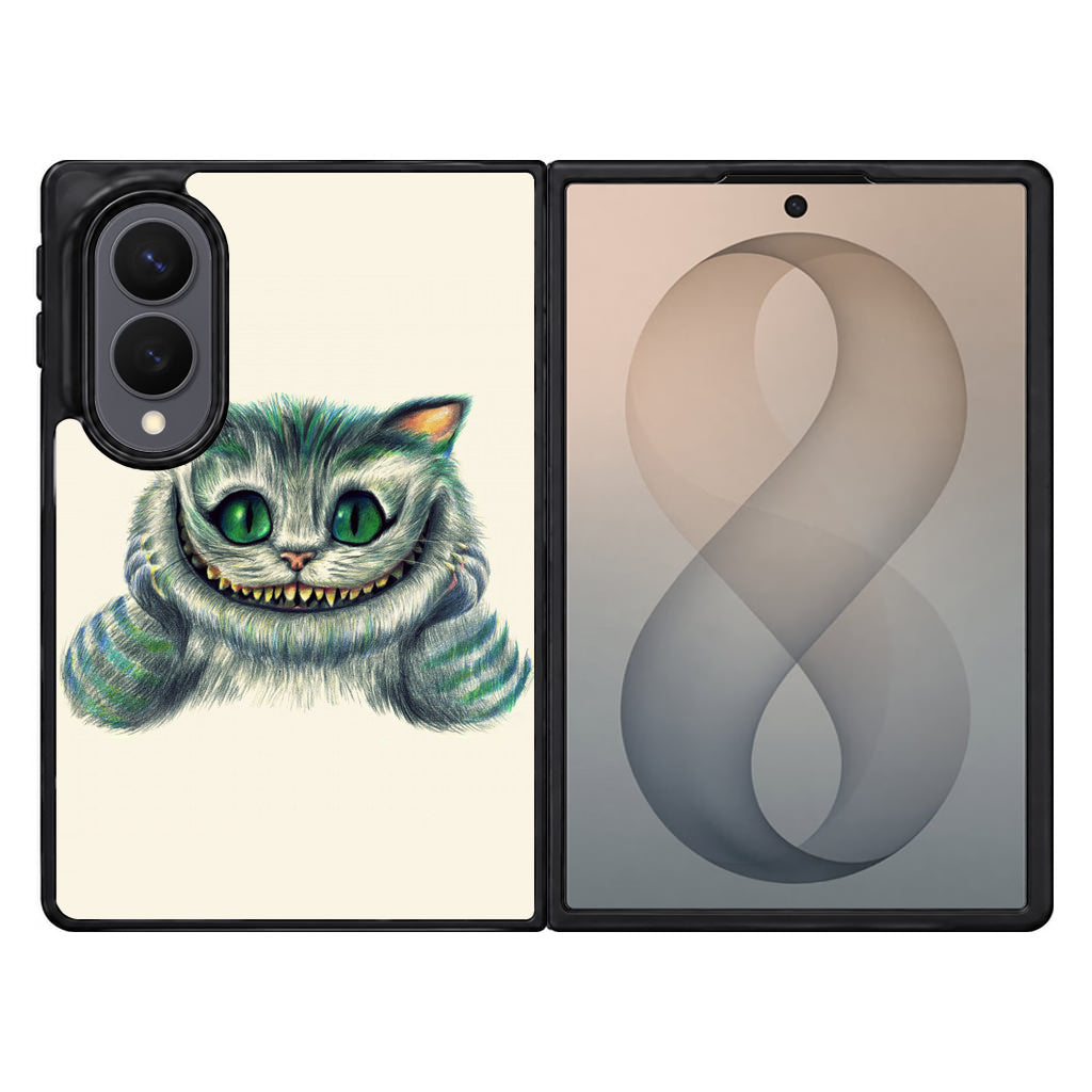 Smile Cat Samsung Galaxy Z Fold 8 Case