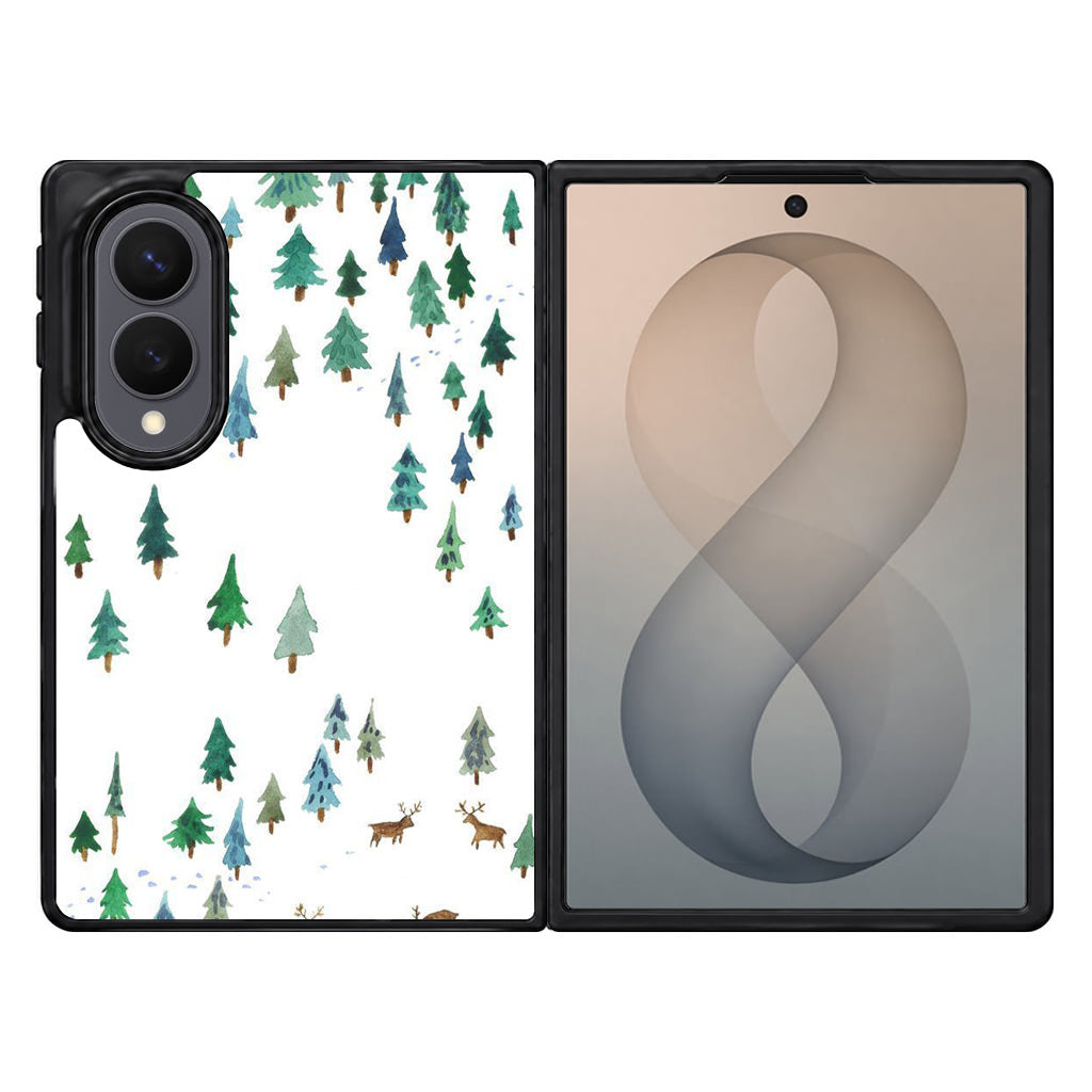 Snow Everywhere Samsung Galaxy Z Fold 8 Case
