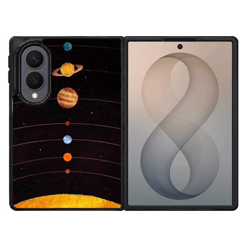 Solar System Samsung Galaxy Z Fold 8 Case