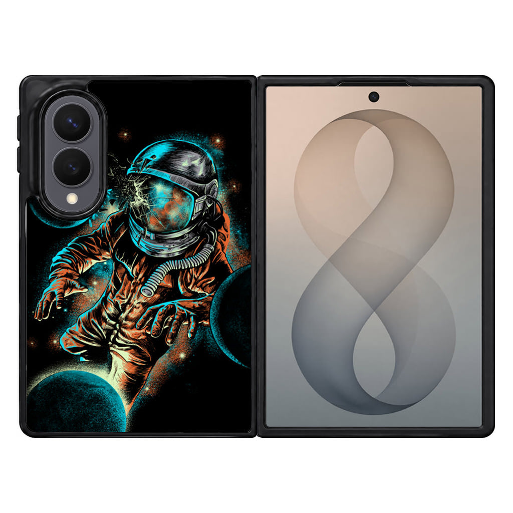 Space Impact Samsung Galaxy Z Fold 8 Case