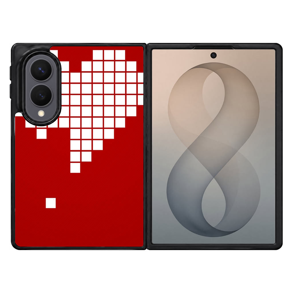 Tetris Heart Samsung Galaxy Z Fold 8 Case