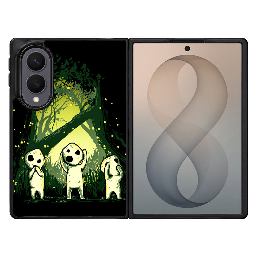 Three Wise Of Kodama Samsung Galaxy Z Fold 8 Case