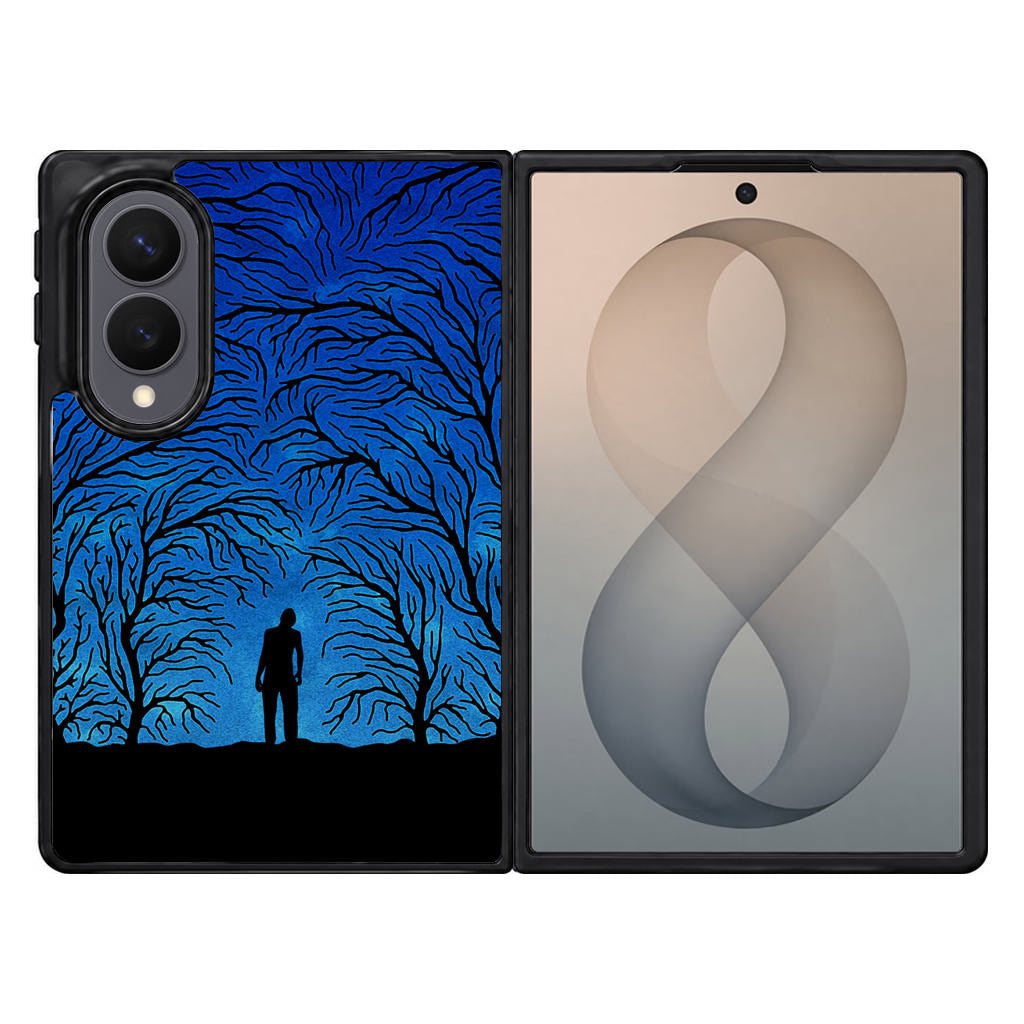 Trees People Shadow Samsung Galaxy Z Fold 8 Case