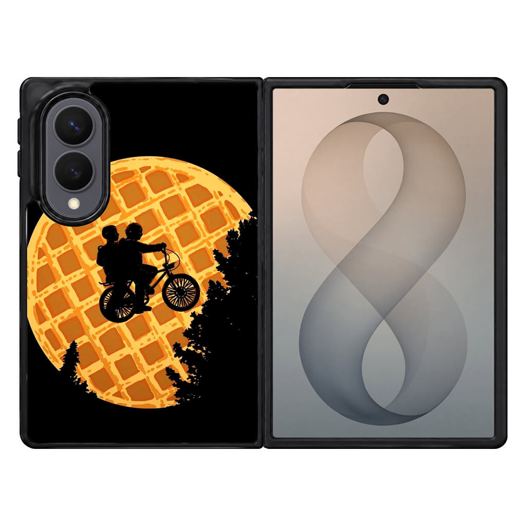 Waffle Moon Stranger Things Samsung Galaxy Z Fold 8 Case
