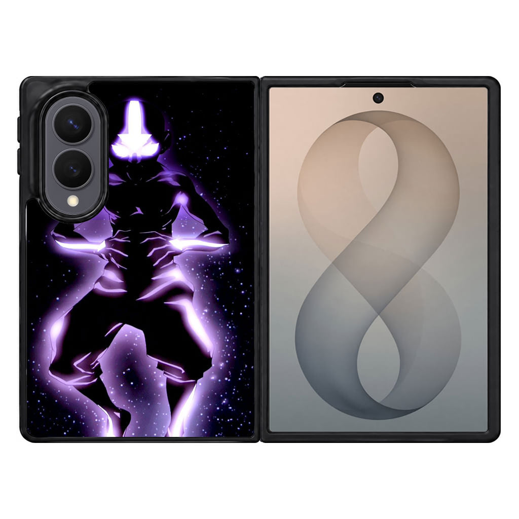 Avatar Aang In Spirit World Mode Samsung Galaxy Z Fold 8 Case