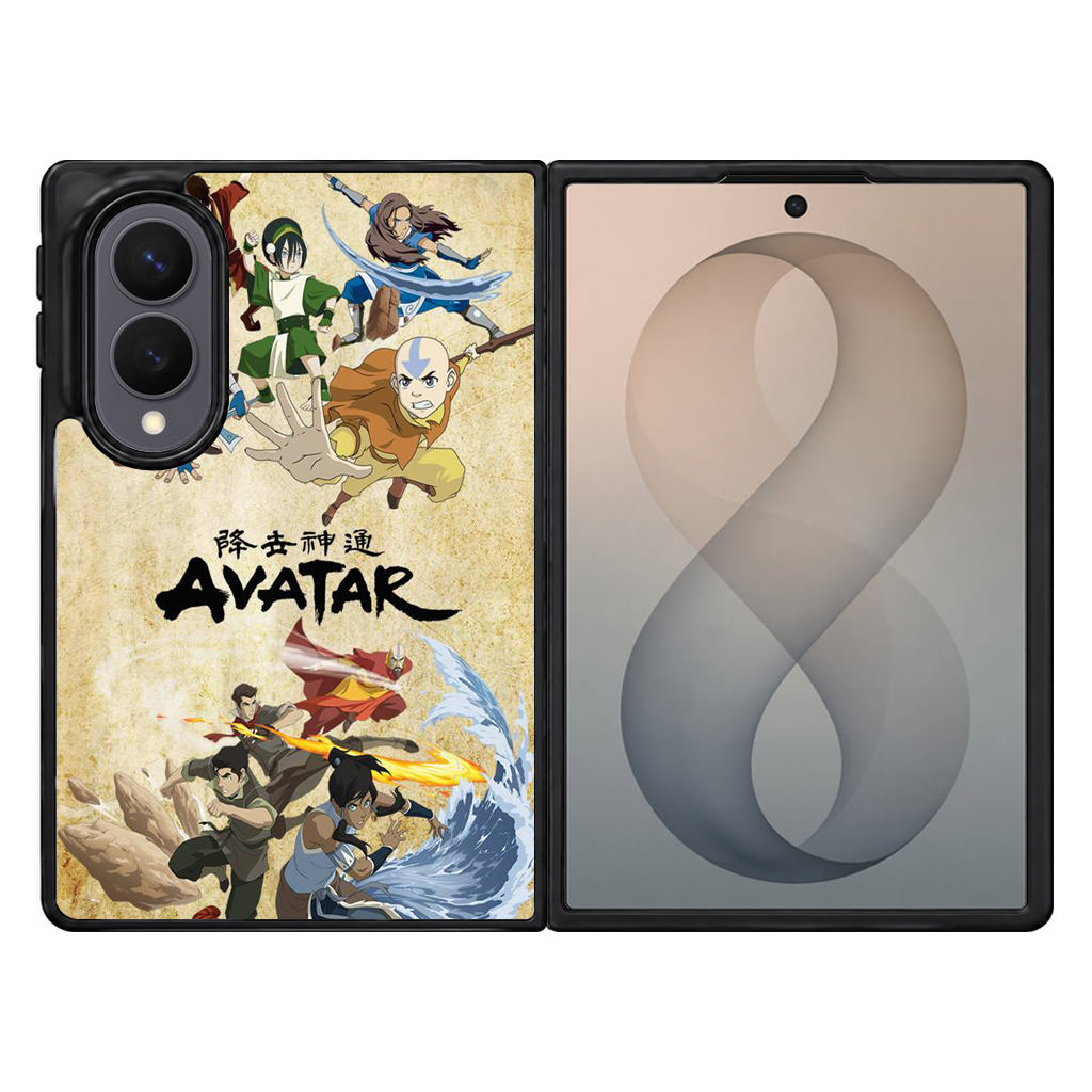 Avatar The Last Airbender & The Legend Of Korra Samsung Galaxy Z Fold 8 Case