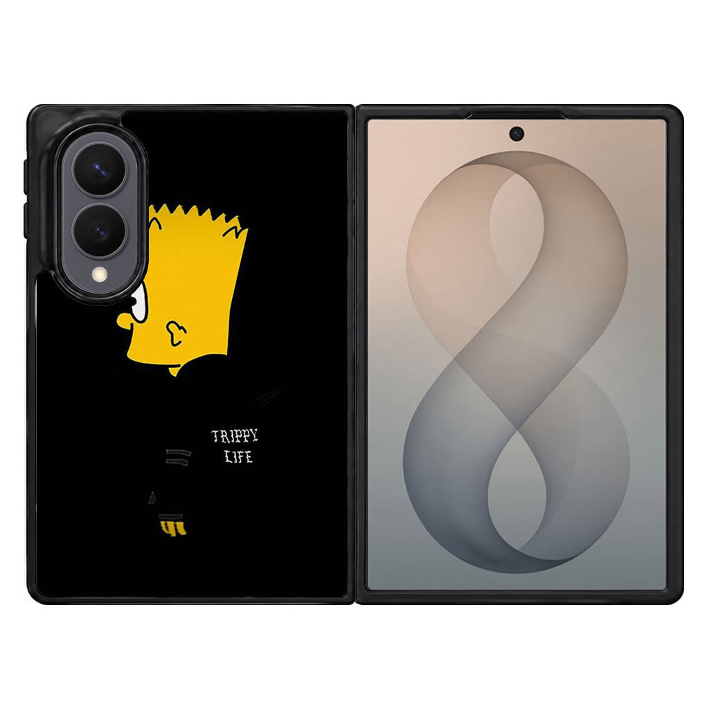 Bart Trippy Life Samsung Galaxy Z Fold 8 Case