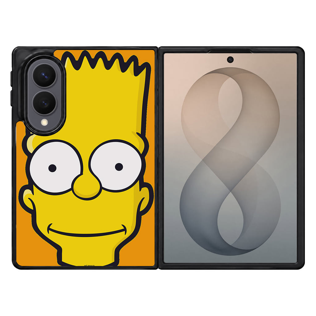 Bart Yellow Face Samsung Galaxy Z Fold 8 Case