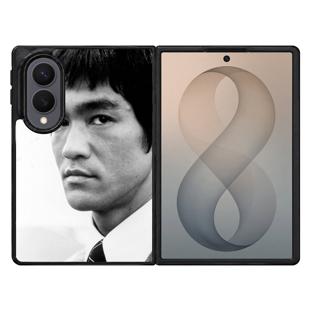 Bruce Lee B&W Samsung Galaxy Z Fold 8 Case
