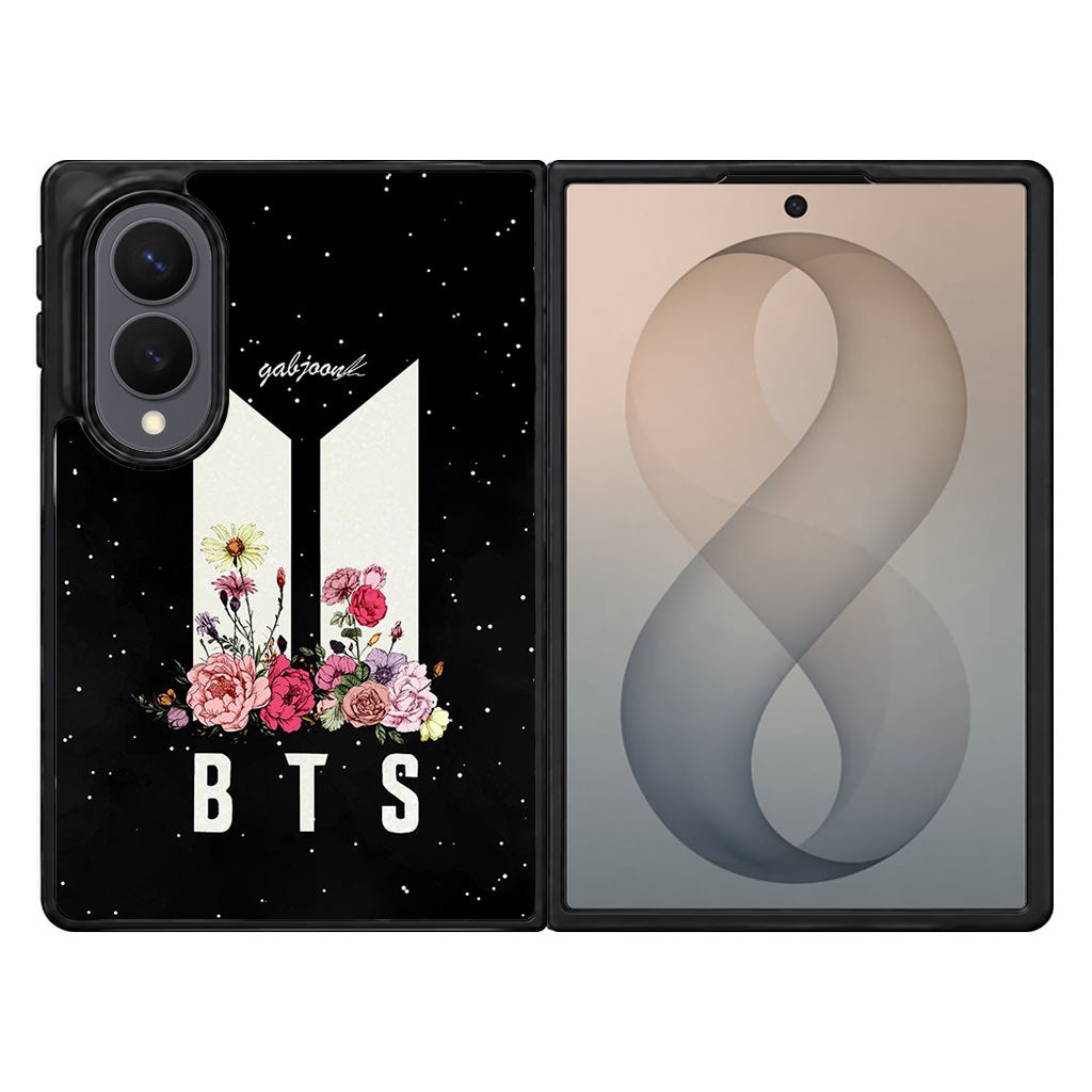 BTS Flower Samsung Galaxy Z Fold 8 Case