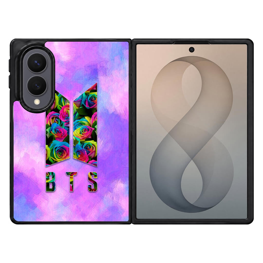 BTS Flower Logo Samsung Galaxy Z Fold 8 Case