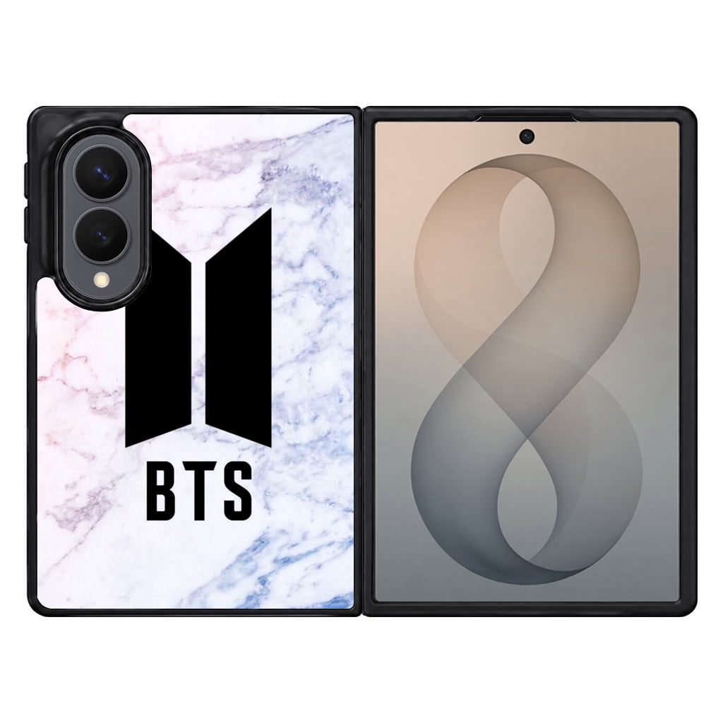 BTS Marble Samsung Galaxy Z Fold 8 Case