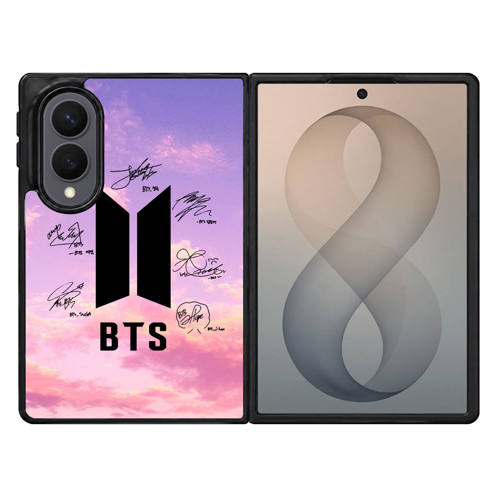 BTS Signature 2 Samsung Galaxy Z Fold 8 Case