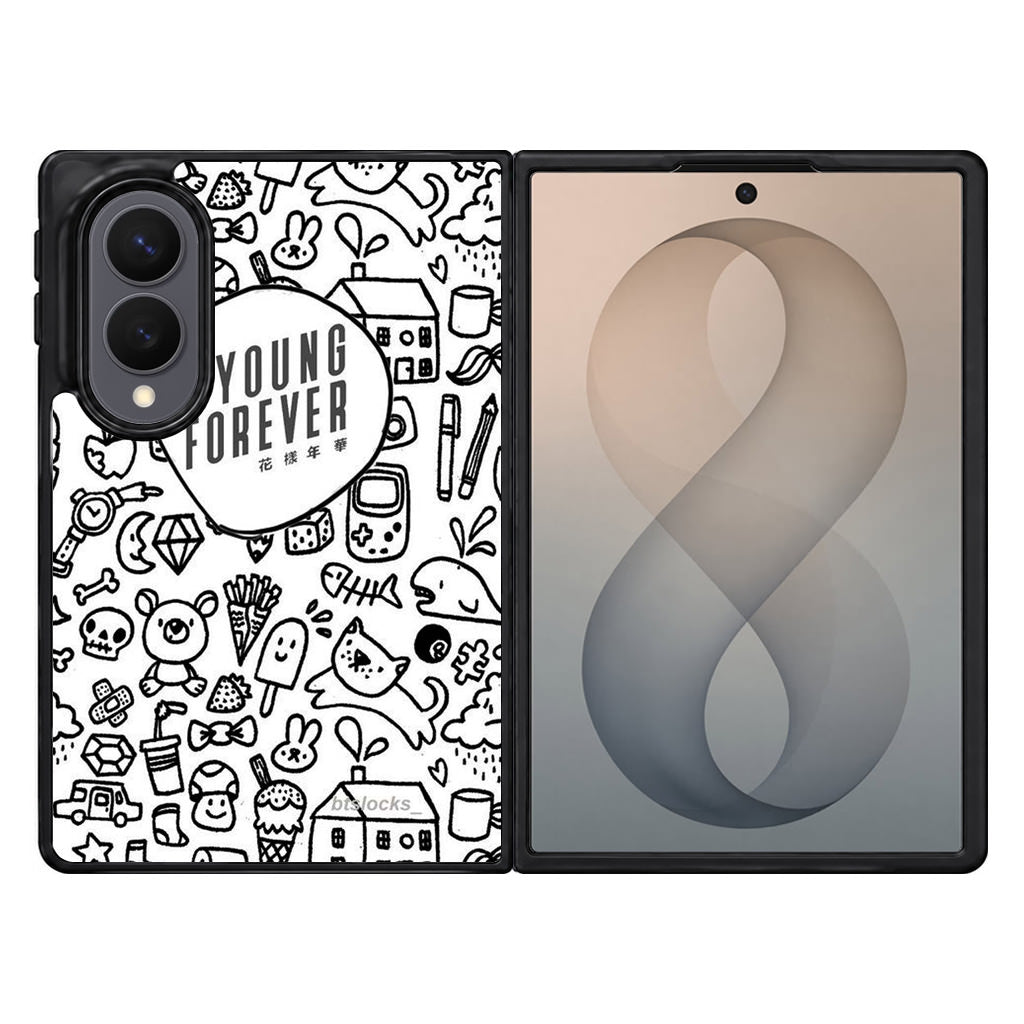 BTS Young Forever Samsung Galaxy Z Fold 8 Case