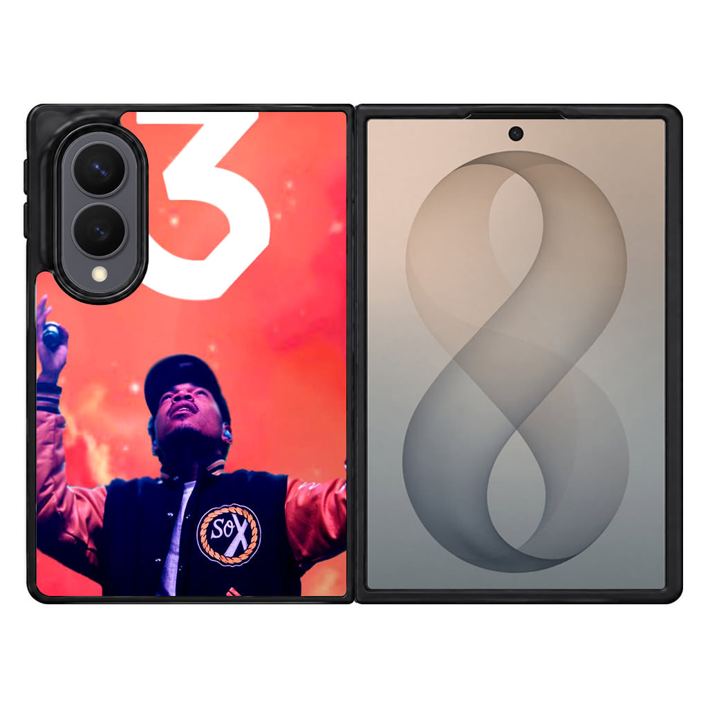 Chance The Rapper 3 Poster Samsung Galaxy Z Fold 8 Case