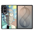 Super Evil Man Rick And Rick Samsung Galaxy Z Fold 8 Case