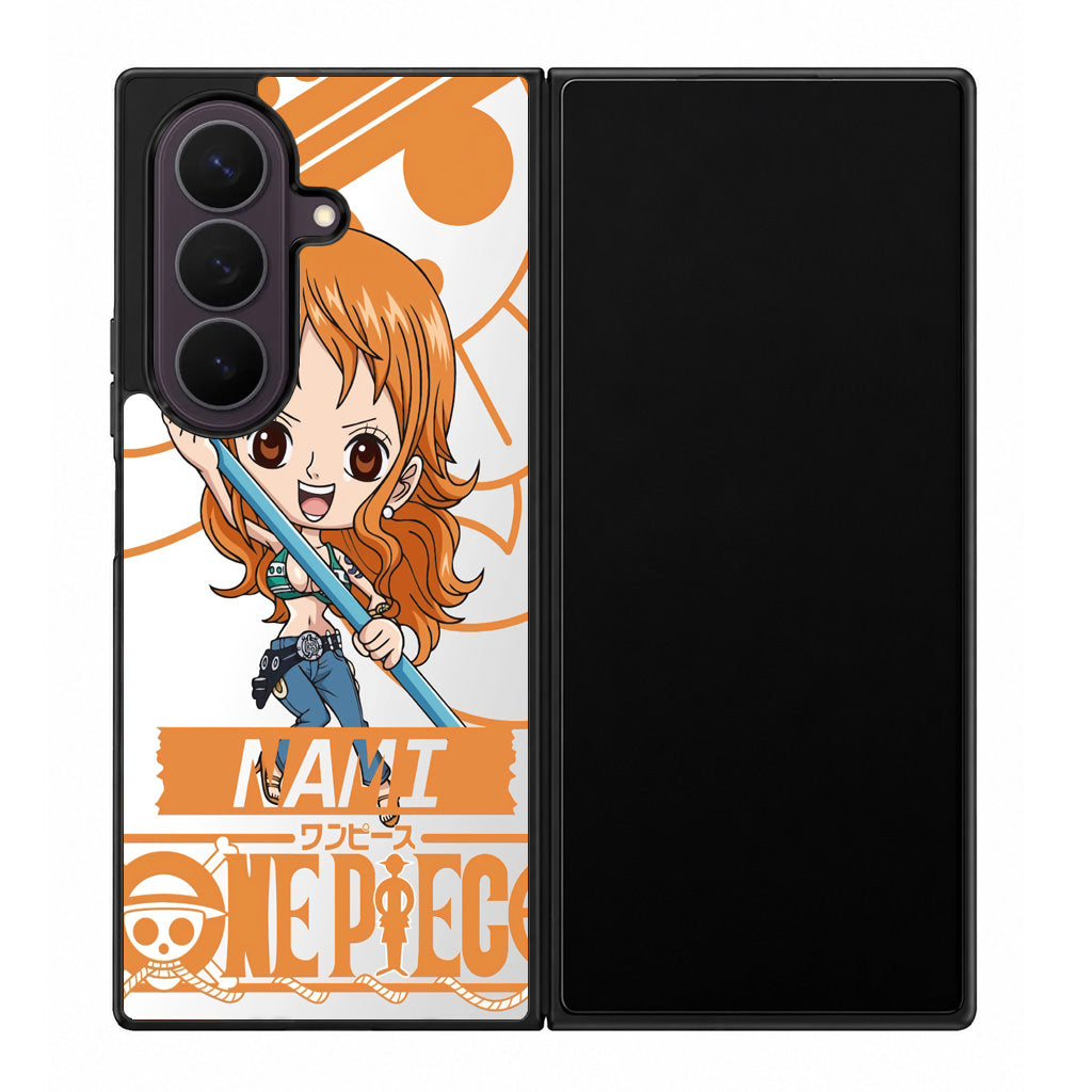 Chibi Nami Samsung Galaxy Z Fold 8 Ultra Case