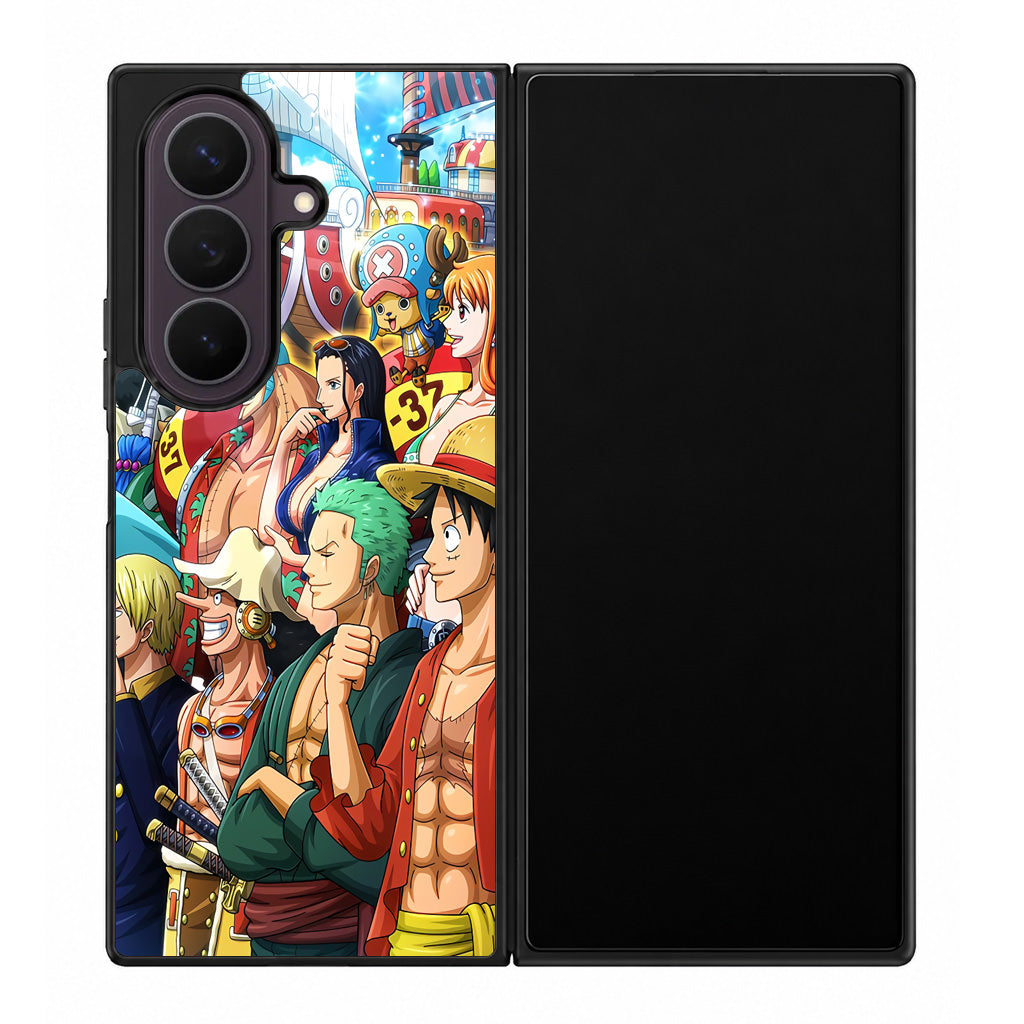 Crew of Mugiwara Pirate Samsung Galaxy Z Fold 8 Ultra Case