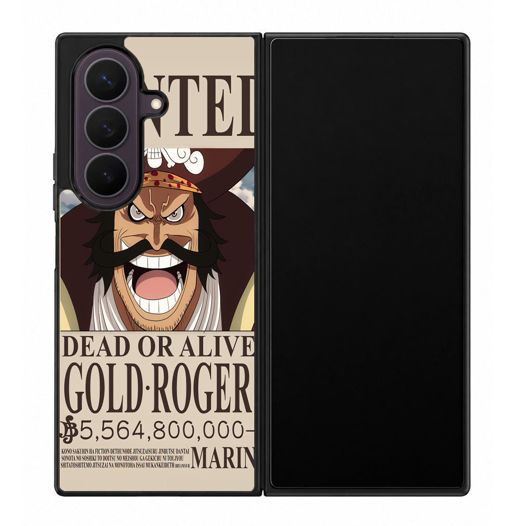 Gold Roger Bounty Samsung Galaxy Z Fold 8 Ultra Case