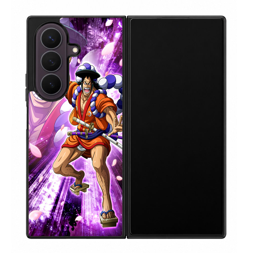 Kozuki Oden Signature Pose Samsung Galaxy Z Fold 8 Ultra Case