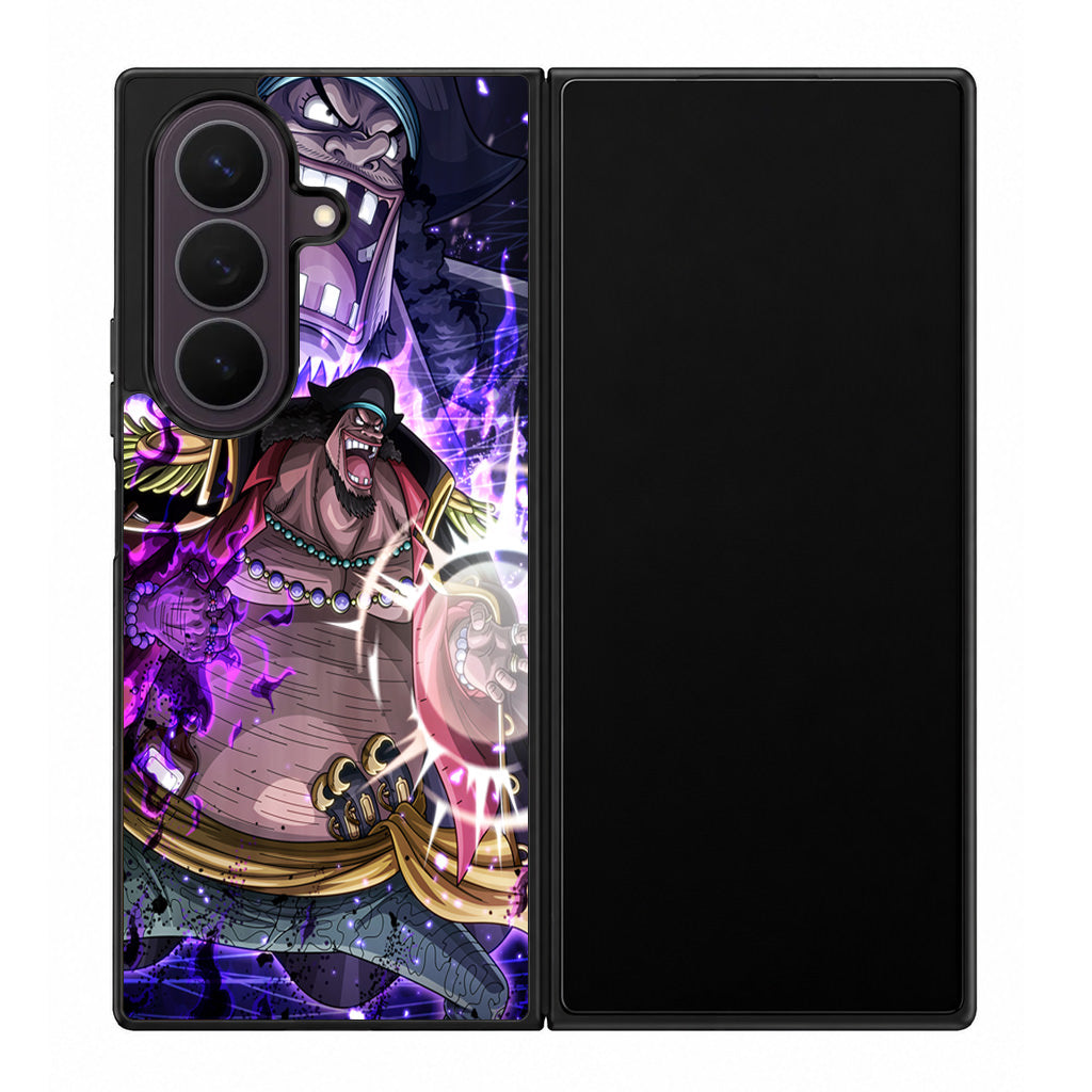 Kurohige With Two Devil Fruits Power Samsung Galaxy Z Fold 8 Ultra Case